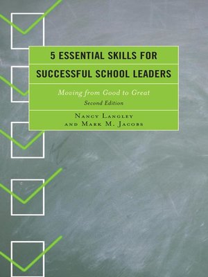 cover image of 5 Essential Skills for Successful School Leaders